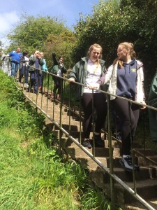 2nd Yr students at Dunmore Caves