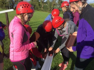 Teamwork at play in Carlingford Adventure Centre