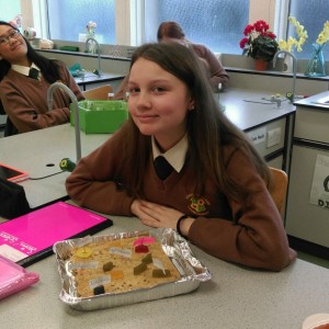 Saoirse O'Reilly (1 Mozart) and her Cookie Dough cell