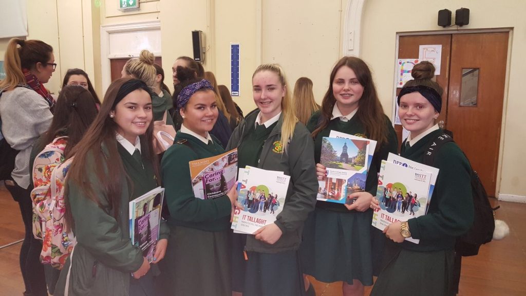 Senior Students at our College Fair for College Awareness Week 2017