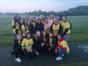 4th Year Group at Darkness Into Light