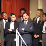 The Legal team (Angel Mikailu, Chloe Pingol, Ifunanya Chukwuewuzie, Eva Anino and Lei Mabeza, with Emily O'Neill)