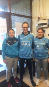 Ms. Murphy with Shannon and Kelsey Redmond on Lá Gorm.