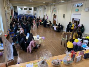 Excited shoppers at TY Enterprise Day.